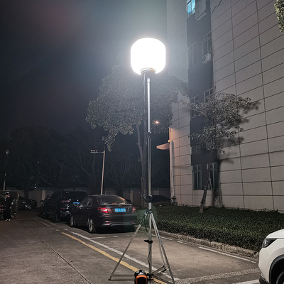 Λευκό εκπέμπει χρώμα LED μπαλόνι φως για το φως του γεγονότος φορητό αδιάβροχο πύργο