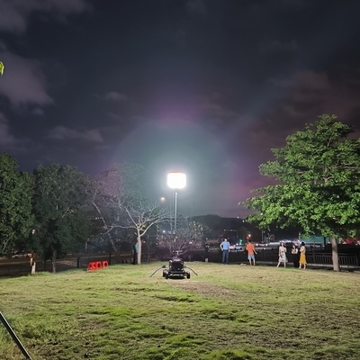 Υψηλής ισχύος 1400W φορητό φως αερόστατο LED με 160lm/Watt και χειροκίνητη λειτουργία