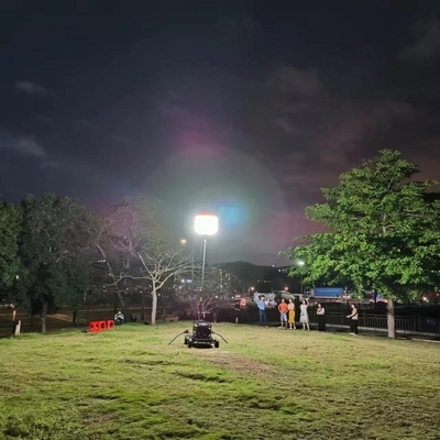 IP65 LED τηλεσκοπικό πύργο φουσκωτό εργασιακό φανάρι Πύργος για κατασκευές και οδικές εργασίες