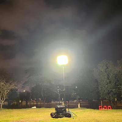 500W Βιομηχανικό Led Balloon Working Light σε ETL πιστοποιημένο κινητό τρίποδο τηλεσκόπιο