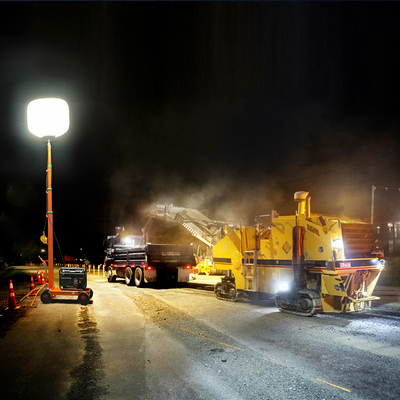 Φωτοβολταϊκό φως φουσκώματος LED 1400W κινητό φως για κατασκευές