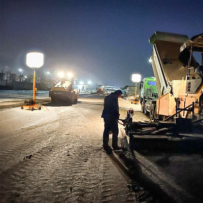 Υπερ φωτεινό φως LED μπαλόνι λάμπα 1000W LED μπαλόνι φορητό φωτεινό πύργο για το εργοτάξιο