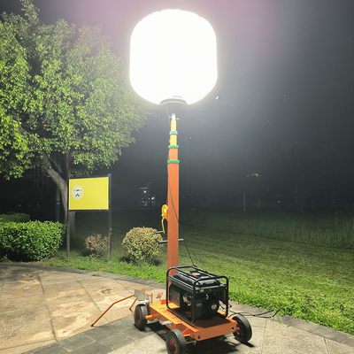 AC240V LED φως αερόστατος 800 Watt Generator Light Tower Βιομηχανικό