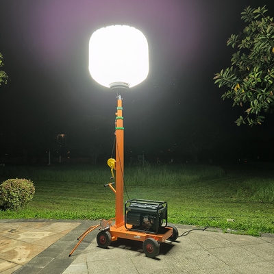 Υψηλής ισχύος LED τηλεσκοπικό φως Πύργο 1400W μπαλόνι εξωτερικά φώτα Πύργο για Βιομηχανικά