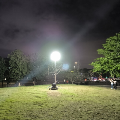 Φωτισμοί αερόστατων 700W LED 112000lm εξωτερικό φως πύργου για βιομηχανικό φωτισμό