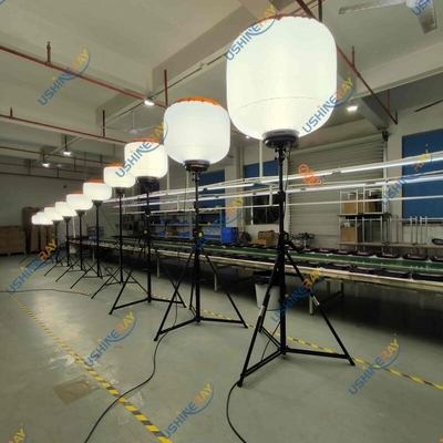 Πατέντα σχεδιασμού εργασιακό φως 600W LED μπαλόνι φωτεινό πύργο για τοποθεσίες εξόρυξης