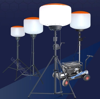 Πατέντα σχεδιασμού εργασιακό φως 600W LED μπαλόνι φωτεινό πύργο για τοποθεσίες εξόρυξης