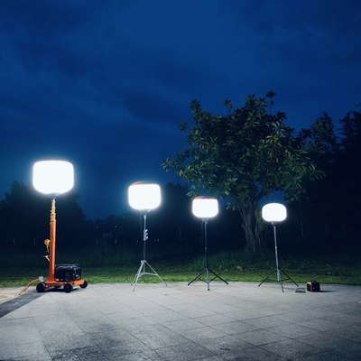 1200Watt LED φώτα μπαλόνι Πύργο τρίποδα εξωτερικά φώτα εργασίας για εργολάβους