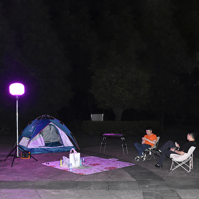 100W LED Πύργο Φως 3000K 5000K πολύχρωμο LED μπαλόνι λάμπα για εκδηλώσεις διακόσμηση