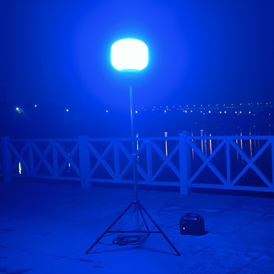 120W LED RGB Πύργος φωτισμού αερόστατων Πολυδιάστατος φορητός πύργος φωτισμού για εξωτερικές εκδηλώσεις