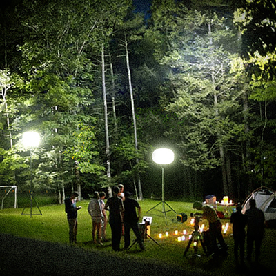 Τριποδρόμιο LED Φώτα Βαλόνι 200W φεγγαρόμπαλο Πύργος φωτισμού για κατασκήνωση εξωτερικά