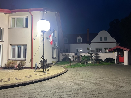 1000W Led Balloon Light Tower Μετακίνητο χωρίς σκιές Ασφάλεια φωτισμός για κατασκευαστικά εργοτάξια Οδικές εργασίες Πάρτυς Εκδηλώσεις Διάσωση