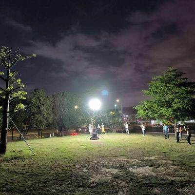 Φωτιστικό μπαλονιού LED 500W-1400W IP65 50000 ώρες 360° ομοιόμορφη κάλυψη