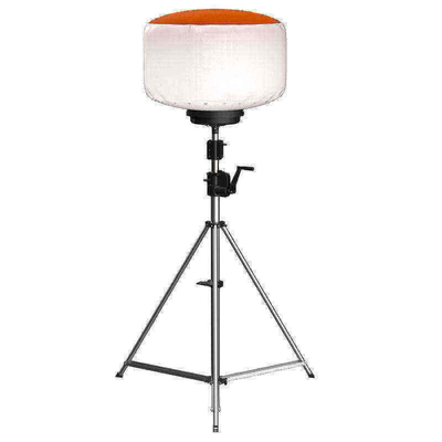 800W φορητό LED μπαλόνι φωτεινό πύργο 128000lm IP65 360° φωτισμός