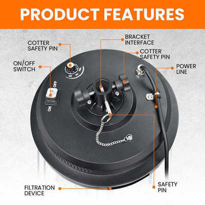 Εργοστασιακή Χονδρική 36W Εξωτερικό LED Προβολέας Ρυθμιζόμενος Προβολέας Με Επεκτεινόμενο Βραχίονα για Υπαίθριο Camping