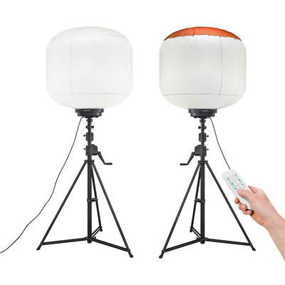 Φορητό φως μπαλονιού LED 320W IP65 με δυνατότητα ρύθμισης της έντασης για υπαίθριες κατασκευές