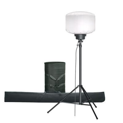 Φορητό φως μπαλονιού LED 320W IP65 με δυνατότητα ρύθμισης της έντασης για υπαίθριες κατασκευές