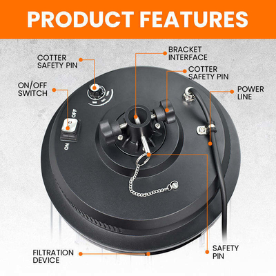 Φωτιστικό μπαλονιού LED 500W IP65 50000Hrs 160lm/W AC90-305V