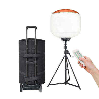 Portable LED Balloon Light with AC90-305V Input Voltage 5000K Color Temperature and High Efficiency ≥160lm/W for Outdoor Mobile Lighting