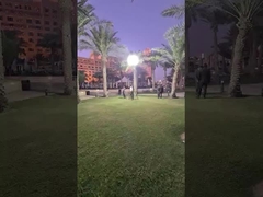 500W φουσκωτό φορητό αερόστατο φωτεινό πύργο για εξωτερικές και εσωτερικές εκδηλώσεις